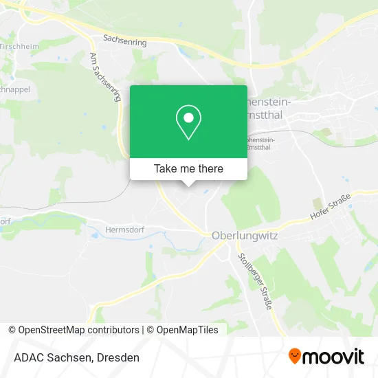 Карта ADAC Sachsen