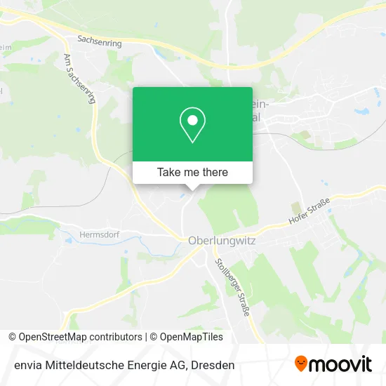 Карта envia Mitteldeutsche Energie AG