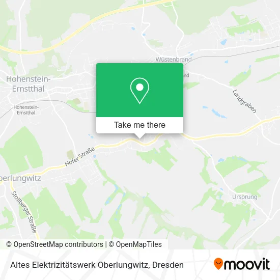 Карта Altes Elektrizitätswerk Oberlungwitz