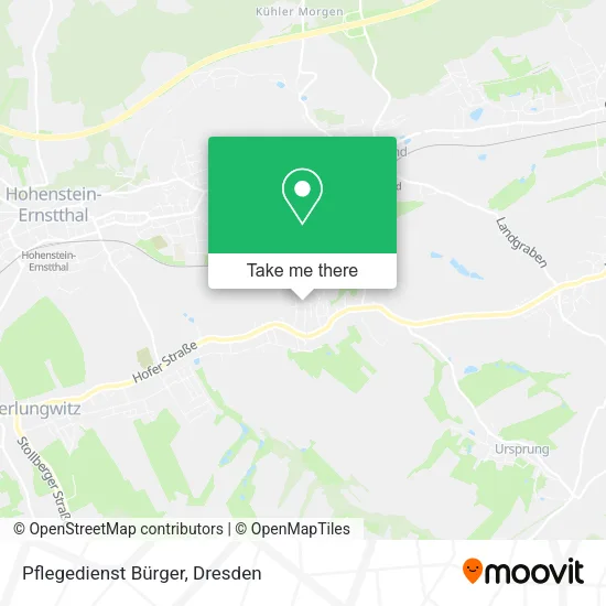Карта Pflegedienst Bürger