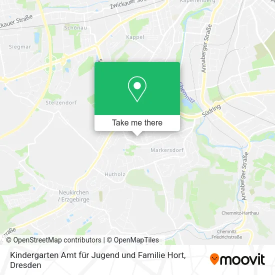 Карта Kindergarten Amt für Jugend und Familie Hort
