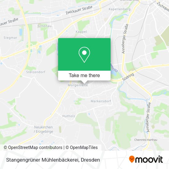 Карта Stangengrüner Mühlenbäckerei
