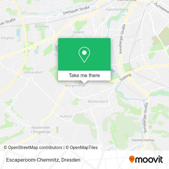 Карта Escaperoom-Chemnitz