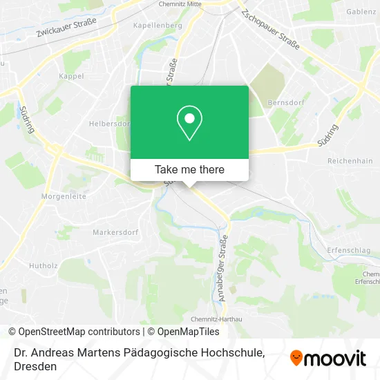 Карта Dr. Andreas Martens Pädagogische Hochschule
