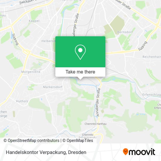 Карта Handelskontor Verpackung