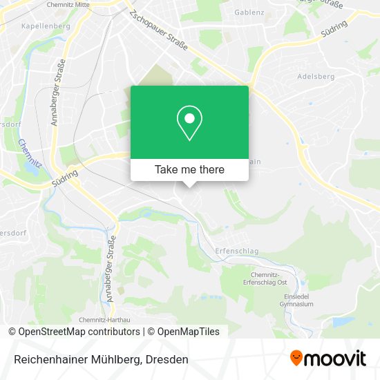 Карта Reichenhainer Mühlberg