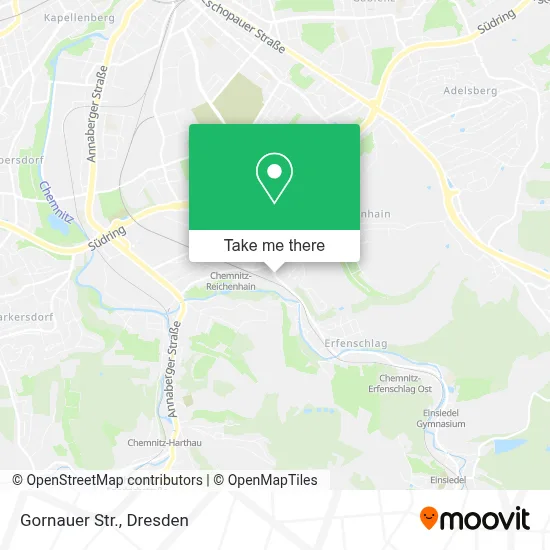 Gornauer Str. map