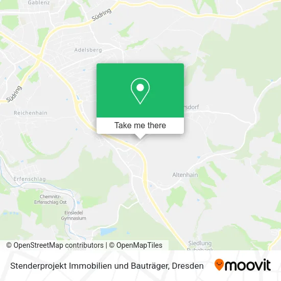 Карта Stenderprojekt Immobilien und Bauträger