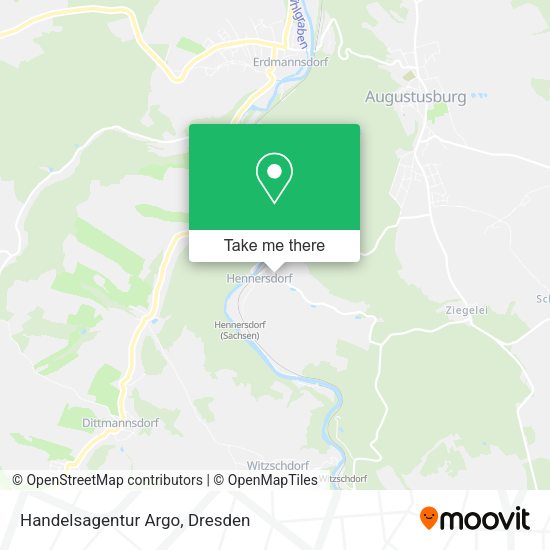 Карта Handelsagentur Argo
