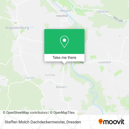 Карта Steffen Molch Dachdeckermeister