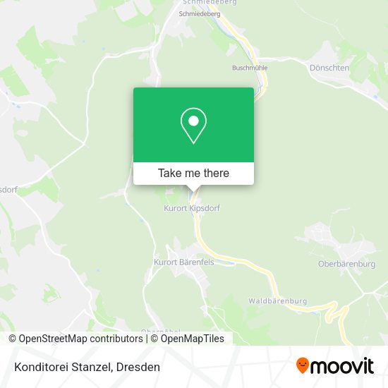 Карта Konditorei Stanzel