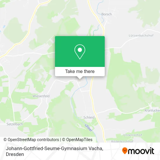 Карта Johann-Gottfried-Seume-Gymnasium Vacha