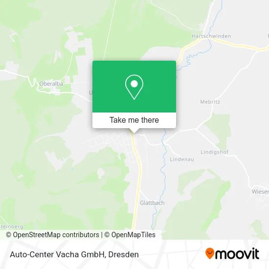 Карта Auto-Center Vacha GmbH