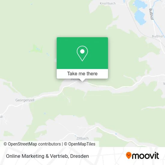 Карта Online Marketing & Vertrieb