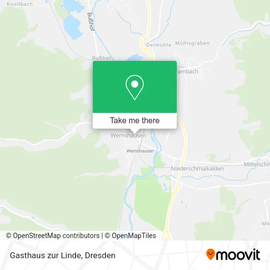 Карта Gasthaus zur Linde