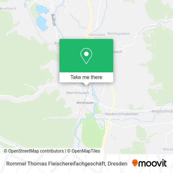 Карта Rommel Thomas Fleischereifachgeschäft