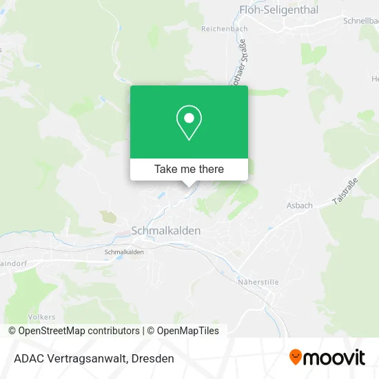 Карта ADAC Vertragsanwalt