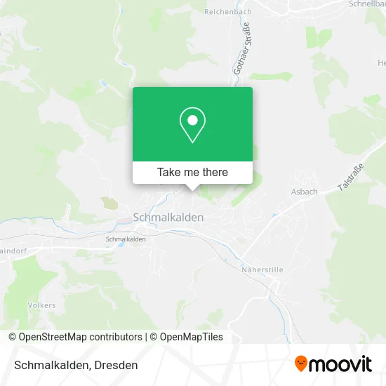 Карта Schmalkalden