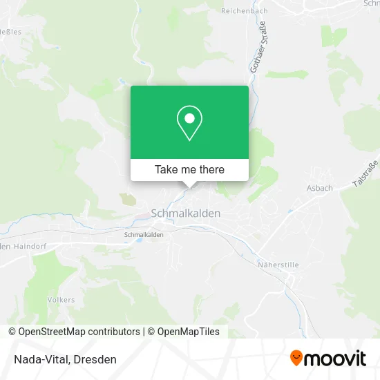 Карта Nada-Vital