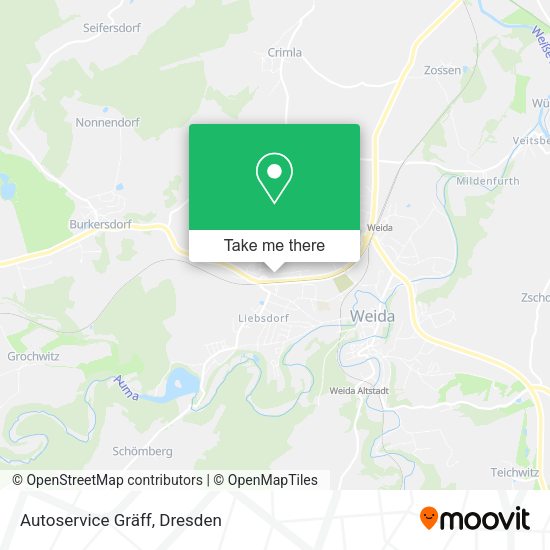 Карта Autoservice Gräff