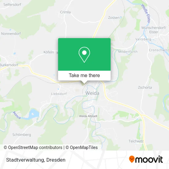 Карта Stadtverwaltung