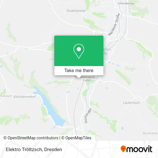 Карта Elektro Tröltzsch