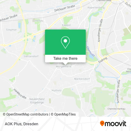AOK Plus map