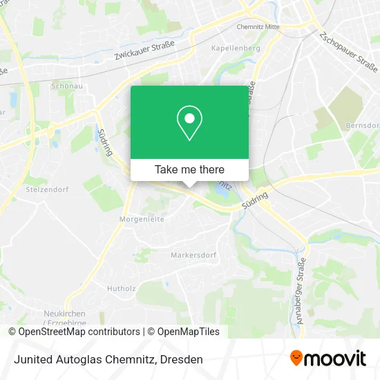 Карта Junited Autoglas Chemnitz