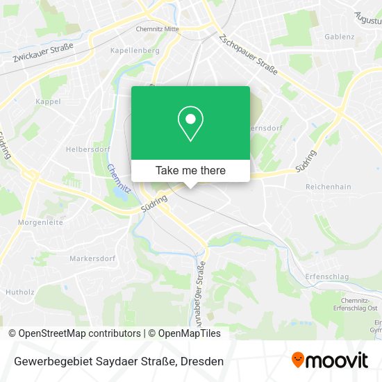 Карта Gewerbegebiet Saydaer Straße