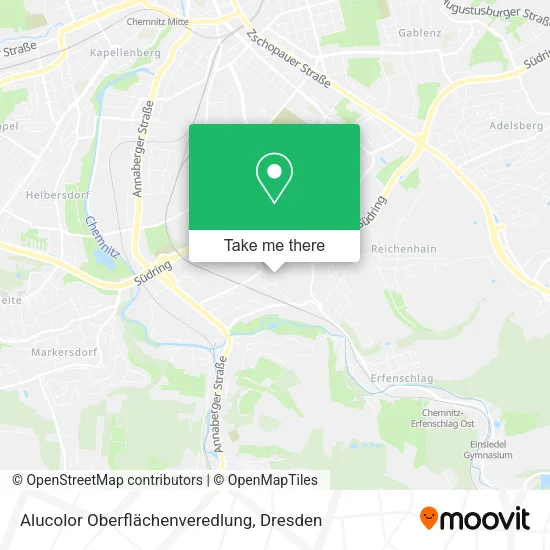 Карта Alucolor Oberflächenveredlung