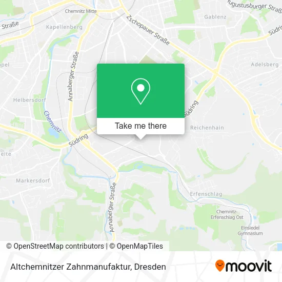 Карта Altchemnitzer Zahnmanufaktur
