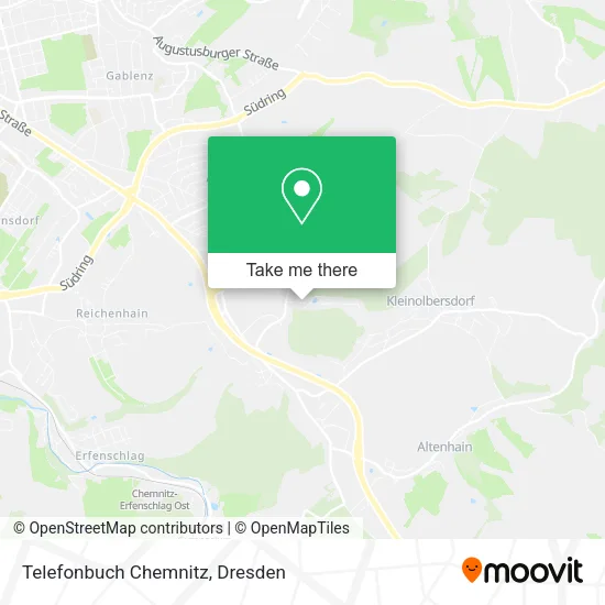 Карта Telefonbuch Chemnitz