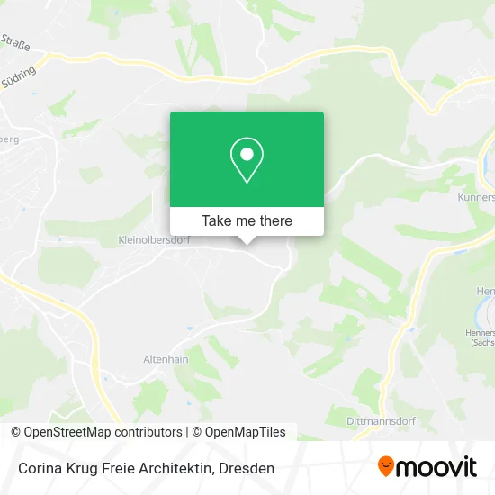 Карта Corina Krug Freie Architektin