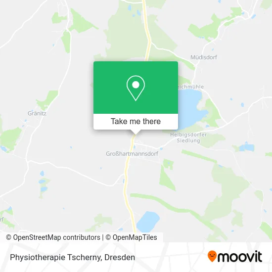 Карта Physiotherapie Tscherny