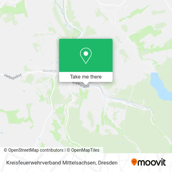 Карта Kreisfeuerwehrverband Mittelsachsen