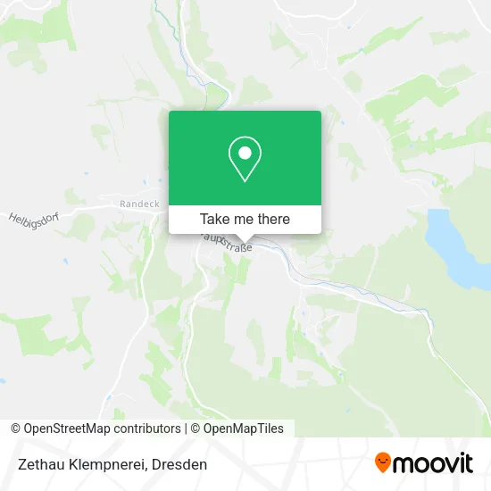 Карта Zethau Klempnerei