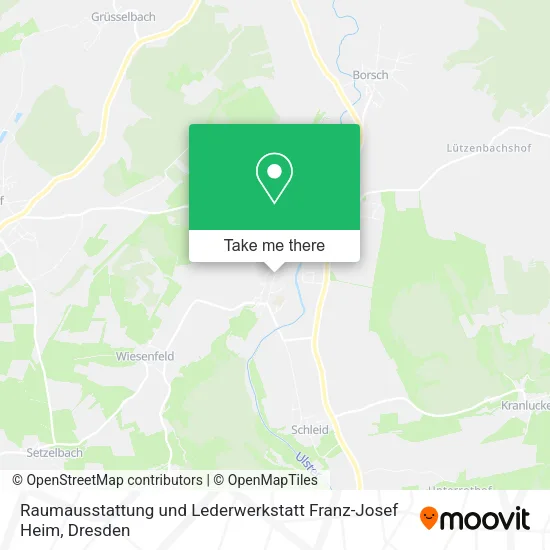 Карта Raumausstattung und Lederwerkstatt Franz-Josef Heim