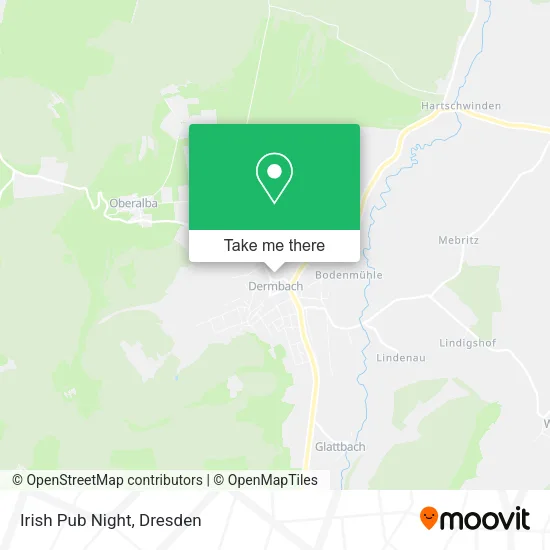 Карта Irish Pub Night