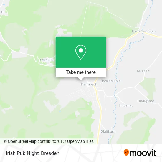Карта Irish Pub Night