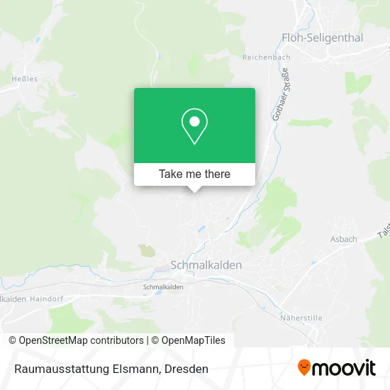 Карта Raumausstattung Elsmann