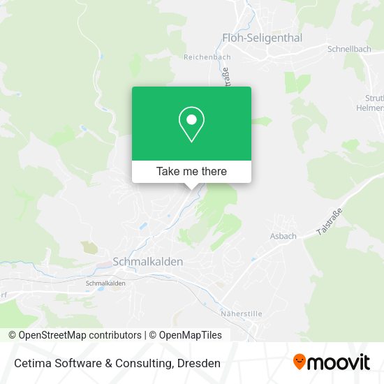 Карта Cetima Software & Consulting