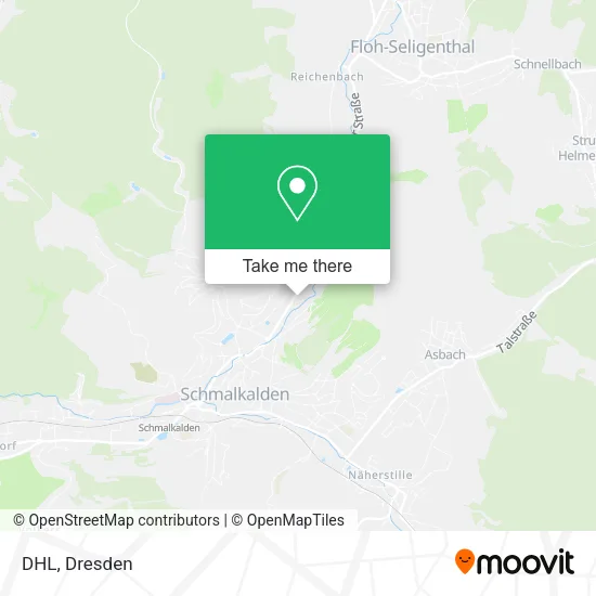 Карта DHL