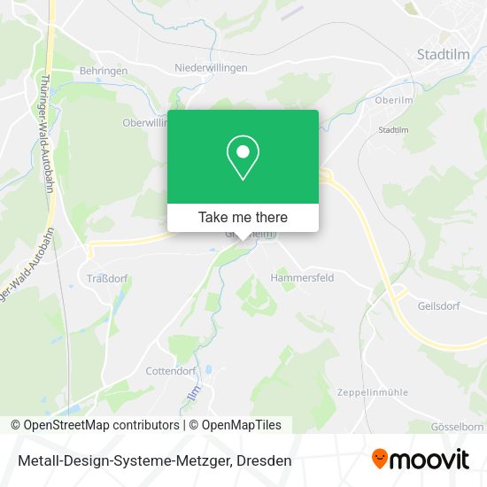 Metall-Design-Systeme-Metzger map