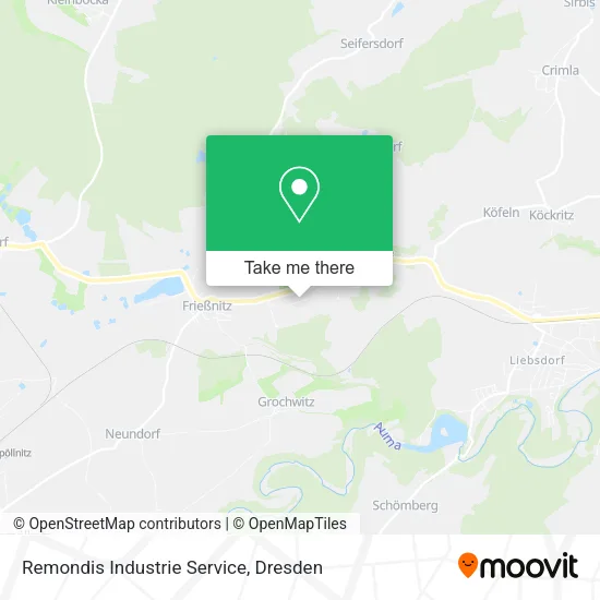Карта Remondis Industrie Service