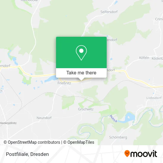 Карта Postfiliale