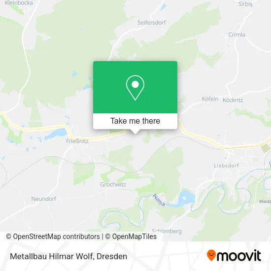 Карта Metallbau Hilmar Wolf