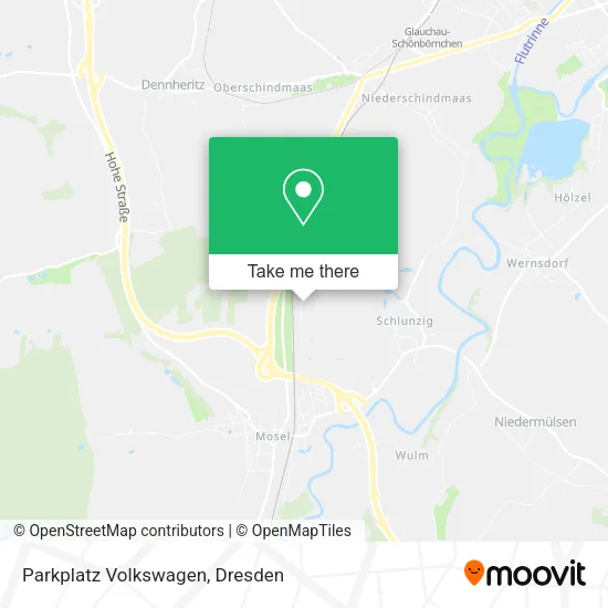 Карта Parkplatz Volkswagen