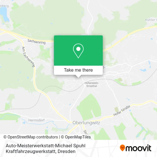 Карта Auto-Meisterwerkstatt-Michael Spuhl Kraftfahrzeugwerkstatt