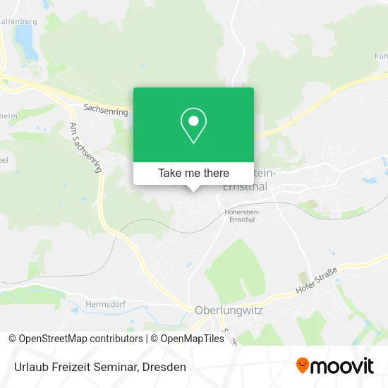 Карта Urlaub Freizeit Seminar