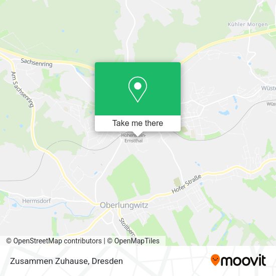 Карта Zusammen Zuhause